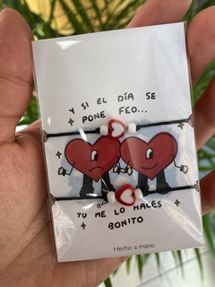 Pulseras para pareja en internet