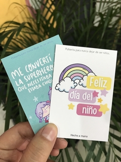 Tarjeta para pulsera