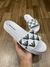 Chinelo Slide Emporio Armani - Branco e Preto - comprar online