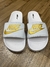 Chinelo Slide Nike - Branco e Dourado na internet