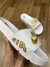 Chinelo Slide Nike - Branco e Dourado - comprar online