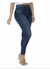 Jeans calça skinny com lycra cintura alta levanta bumbum - comprar online