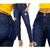 Imagem do Jeans Calça Skinny com lycra Cintura Alta levanta bumbum