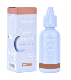 Base Fluida Feels Mood Ruby Rose 25g Cor:ME110