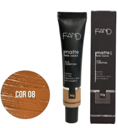 Imagem do Base Liquida Matte Fand Cor:08 30g