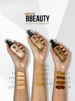 Base Altíssima Cobertura BBeauty Suelen Makeup 35g Cor:1.75