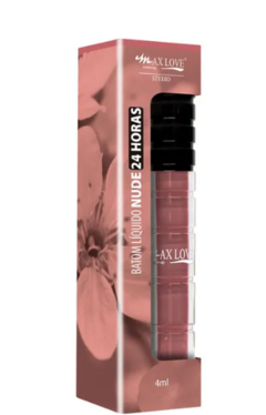 Batom Líquido Nude 24 Horas Max Love 4ml Cor 09