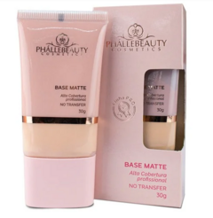 Base Matte Alta Cobertura Phallebeauty 30g Cor:05