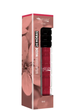 Batom Líquido Nude 24 Horas Max Love 4ml Cor 12