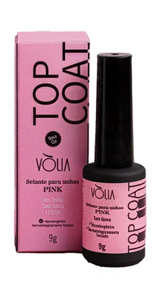 Top Coat Pink Volia 9g - comprar online