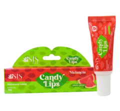 Hidratante Labial Candy Lips Isis Makeup Cor:Melancia 10g