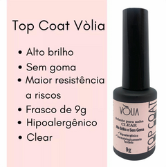 Top Coat Clear Volia 9g - Minas Nail & Minas Makeup