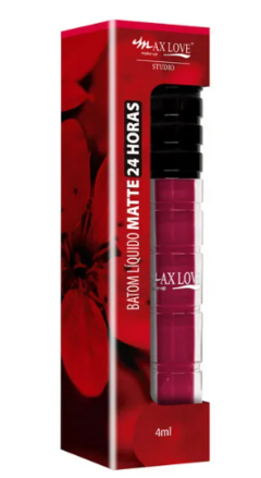 Batom Líquido Matte 24 Horas Max Love 4ml Cor 35