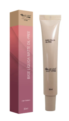 Base Líquida Matte Oil-Free Max Love Cor:103 30ml - loja online