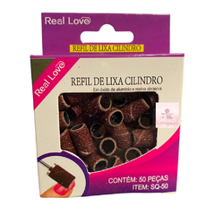 Refil Lixa 50 Unidades Real Love Gramatura:60