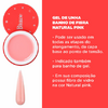 Gel Bluwe Banho de Fibra Natural Pink 30g