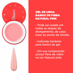 Gel Bluwe Banho de Fibra Natural Pink 30g