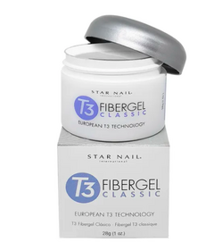 Gel Star Nail T3 Fibergel Clear 28g