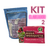 Kit CLAREADOR de Pele + Argila Branca 100g + Sabonete de Rosa Mosqueta 90g