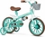 Bicicleta Aro 12 Nathor Antonella Baby - Aqua