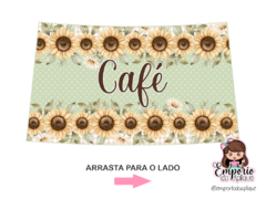 CAPA PARA GARRAFA TÉRMICA CAFÉ