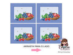 JOGO AMERICANO FRUTAS