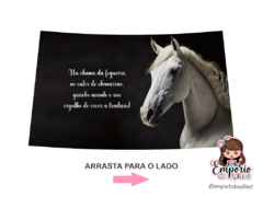 CAPA PARA GARRAFA TÉRMICA CAVALO BRANCO