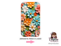 CARTEIRA CHAVEIRO FLORAL