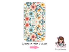 CARTEIRA CHAVEIRO FLORAL