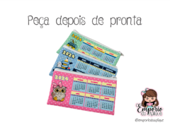 ESTOJO CALENDÁRIO MINNIE - comprar online