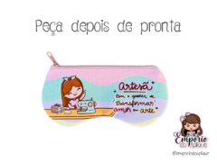 PORTA ÓCULOS BORBOLETA ROSA - comprar online