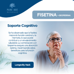 Fisetina + Bioperina - PureAge Naturals