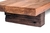 Mesa de centro em madeira de demolição com pés em dormentes - comprar online