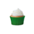 FORMINHA PARA CUPCAKE VERDE BANDEIRA N.0 LISA 45UN