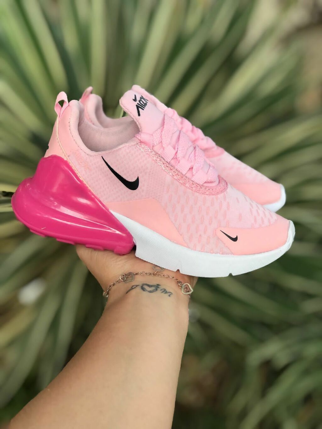 Nike air max 270 feminino preto e orders rosa