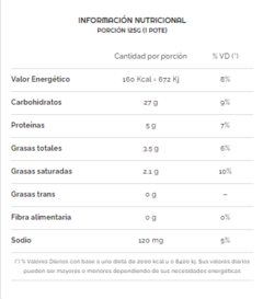 CREMIGAL POSTRE 125g - comprar online