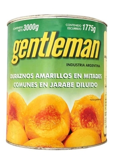 DURAZNOS EN MITADES GENTLEMAN X3K