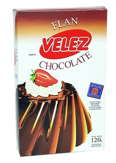 VELEZ FLAN CHOCOLATE X120G