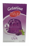 VELEZ GELATINA UVA X100G