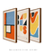 Conjunto de Quadros Decorativos Abstratos Minimalistas Bauhaus - loja online