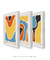 Conjunto de Quadros Decorativos Formas Minimalistas - Quadros Decorativos de Parede | We Frame Galeria de Arte Online