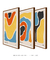 Conjunto de Quadros Decorativos Formas Minimalistas - Quadros Decorativos de Parede | We Frame Galeria de Arte Online