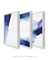 Conjunto de Quadros Decorativos White and Blue Ocean - Quadros Decorativos de Parede | We Frame Galeria de Arte Online