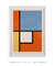 Quadro Decorativo Abstrato Minimalista Bauhaus - Quadros Decorativos de Parede | We Frame Galeria de Arte Online