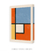 Quadro Decorativo Abstrato Minimalista Bauhaus na internet