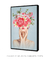 Quadro Decorativo Mulher com Flores na Cabeça - Quadros Decorativos de Parede | We Frame Galeria de Arte Online