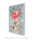 Quadro Decorativo Mulher com Flores na Cabeça - comprar online