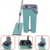 Rodo Mop Flat E Balde 5L p/ Limpeza 4 Refis - Kit 2 Mops - comprar online