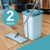 Imagem do Kit 2 Mops - Rodo Mop Flat 5L e Spin Mop Balde Giratório 8L