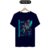 Camiseta Genshin Impact - Wanderer Dark Colors na internet